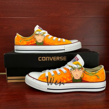 Opfylde kommentator Diskurs Naruto Low Top Converse Chuck Taylor Custom Hand Painted Shoes Men Women  Fashion Sneakers