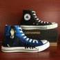 Black Butler Converse Chuck Taylor Custom Hand Painted Shoes High Top Canvas Sneakers Gifts