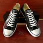 Unique Low Top Converse Shoes Black Butler Custom Hand Painted Canvas Sneakers Mens Womens Gifts