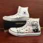Men Women Unique Converse Shoes Tokyo Ghoul Hand Painted Shoes Fashion Sneakers Gifts