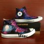 Custom Shoes Converse Galaxy Universe High Top Hand Painted Canvas Shoes Birthday Gifts Men Women