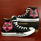 Custom Design Converse Cat Three Eyes Hand Painted Shoes High Top Canvas Sneakers Unique Gifts