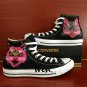 Custom Design Converse Cat Three Eyes Hand Painted Shoes High Top Canvas Sneakers Unique Gifts