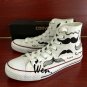 Unique Converse Sneaker Original Design Hand Paninted Shoes Cartoon Moustache Canvas Shoes Gifts