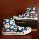 Men Women Doraemon Converse Shoes Custom Hand Painted Shoes Unique Canvas Sneakers Unique Gifts