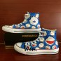 Men Women Doraemon Converse Shoes Custom Hand Painted Shoes Unique Canvas Sneakers Unique Gifts