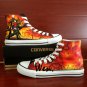 Anime Converse All Star Unlimited Blade Works Custom Hand Painted Shoes Unique Canvas Sneakers
