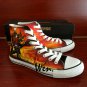 Anime Converse All Star Unlimited Blade Works Custom Hand Painted Shoes Unique Canvas Sneakers
