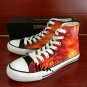 Anime Converse All Star Unlimited Blade Works Custom Hand Painted Shoes Unique Canvas Sneakers