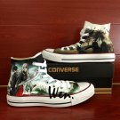 Men Women Gifts Custom Converse Shoes Anime Noragami Hand Painted Canvas Shoes High Top Sneakers