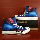 High Fashion Galaxy Converse All Star Shoes Custom Design Hand Painted Canvas Shoes Birthday Gifts