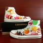 Custom Design Converse Chuck Taylor Men Women Ice Cream High Top Canvas Sneakers Unique Presents