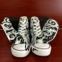 Hand Painted Converse Shoes Tattoo Design High Top Canvas Sneakers Men Women Unique Gifts
