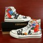 Custom Converse Chuck Taylor Fish Tattoo Hand Painted Shoes Unique Canvas Sneakers Men Women
