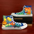 Hand Painted Converse Shoes Colorful Sea World Men Women High Fashion Canvas Sneakers Gifts