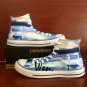 Custom Canvas Sneakers Converse All Star Swan High Top Canvas Sneakers Unique Christmas Gifts