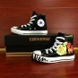 Custom Converse Shoes Pokemon Hand Painted Canvas Sneakers Ninetales Rapidash Ponyta Vulpix