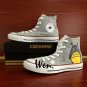 My Neighbor Totoro Converse All Star Hand Painted Shoes Men Women High Top Canvas Sneakers Gifts