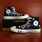 High Top Sneakers Galaxy Nebula Converse All Star Hand Painted Shoes Unique Canvas Sneakers