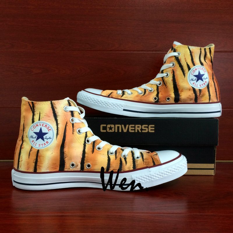 tiger converse shoes