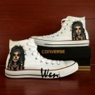 Unique Converse Shoes Candy Skull Girl Hand Painted Shoes White Canvas Sneakers Birthday Gifts