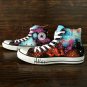 Original Design Galaxy Nebular Hand Painted Shoes Unisex Converse Canvas Sneakers