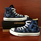 Design Hand Painted Galaxy Stars Canvas Shoes Unisex Original Converse All Star