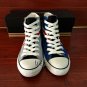Man Woman's Converse Custom Design UK British Flag Hand Painted Canvas Sneakers