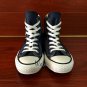 Original Design Cute Panda Hand Painted Converse Shoes Blue High Top Canvas Sneakers