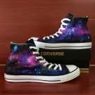 Original Design Converse Shoes Galaxy Space Stars Unisex Hand Painted Canvas Sneakers
