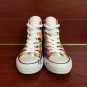 Hand Painted Shoes Colorful Chocolate Beans Custom Design Converse Chuck Taylor Sneakers