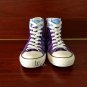 Lavender Custom Design Hand Painted Canvas Sneakers Man Woman's Converse Shoes