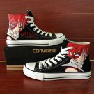 Design Fairy Tail Natsu Anime Hand Painted Shoes Unisex Converse All Star Sneakers