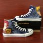 Custom Design Naruto Uzumaki Gaara Anime Converse All Star Hand Painted Canvas Shoes