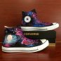 Men Women's Original Design Galaxy Nebular Converse Shoes Hand Painted Canvas Sneakers