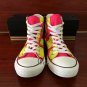 Hand Painted Fruit Lemon Canvas Shoes Original Design Converse All Star High Top Sneakers