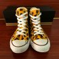 Design Leopard Animal Converse Shoes Original Hand Painted Canvas Sneakers for Man Woman