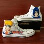 Design Naruto Anime Converse All Star Unisex Hand Painted Shoes High Top Canvas Sneakers