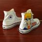 Design Naruto Anime Converse All Star Unisex Hand Painted Shoes High Top Canvas Sneakers