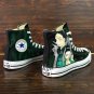 Anime Naruto Shikamaru Custom Design Converse All Star Hand Painted Canvas Sneakers