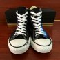 Unisex Anime Converse All Star Design Naruto Uchiha Itach Hand Painted Canvas Shoes