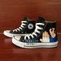 Hand Painted Anime Shoes Naruto Hatake Kakashi Rock Lee Unisex Converse Chuck Taylor