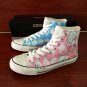 Hand Painted Shoes Design Converse All Star Anime Nanatsu No Taizai High Top Canvas Sneakers