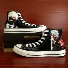 Anime Tokyo Ghouls Hand Painted Converse Shoes Man Woman High Top Canvas Sneakers