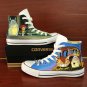 My Neighbor Totoro Anime Man Woman's Hand Painted Shoes High Top Converse All Star