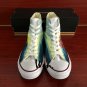 Anime Hand Painted Shoes Hunter X Hunter High Top Converse All Star Canvas Sneakers