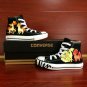 Pokemon Ninetales Rapidash Ponyta Vulpix Hand Painted Shoes Unisex Converse Sneakers