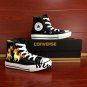 Pokemon Ninetales Rapidash Ponyta Vulpix Hand Painted Shoes Unisex Converse Sneakers