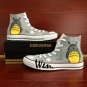 Unisex Hand Painted Shoes Converse All Star My Neighbor Totoro Anime Canvas Sneakers