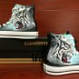 Original Converse All Star Custom Design Leopard Hand Painted Shoes Men Women Canvas Sneakers